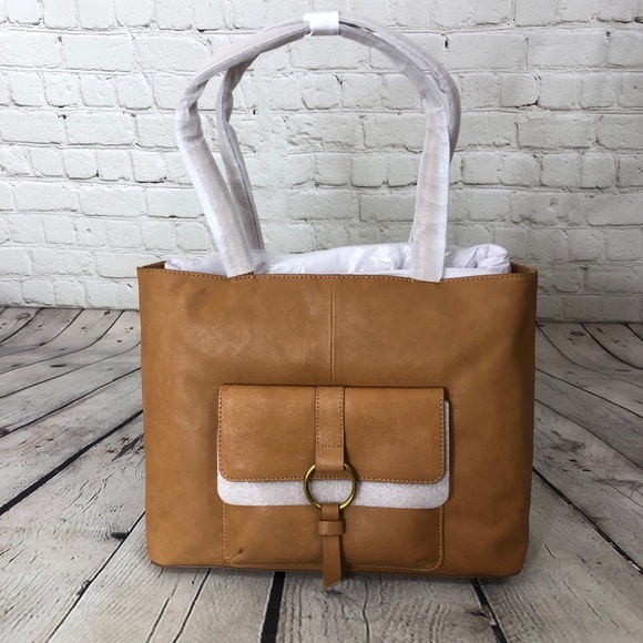 Frye Handbags - Frye Tote Bag Genuine Leather Tan Purse NWT